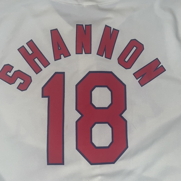 MLB St.Louis Cardinals SGA #18 Mike Shannon Goodwill Size XL Baseball Jersey - Picture 7 of 10